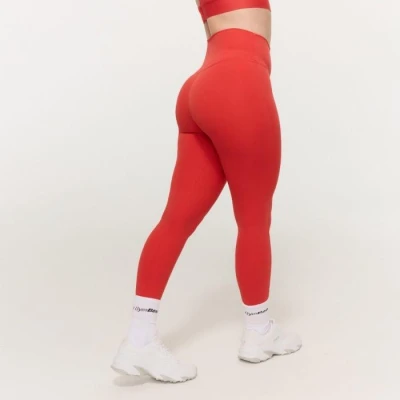 GymBeam Dámské legíny Limitless Hot Red