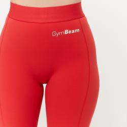 GymBeam Dámské legíny Limitless Hot Red