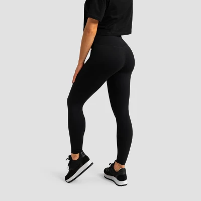 GymBeam Dámské legíny Limitless s vysokým pasem Black