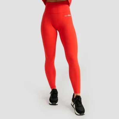 GymBeam Dámské legíny Limitless s vysokým pasem Hot Red