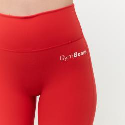 GymBeam Dámské legíny Limitless s vysokým pasem Hot Red