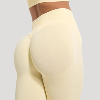 GymBeam Dámské Legíny Luma Butter Yellow