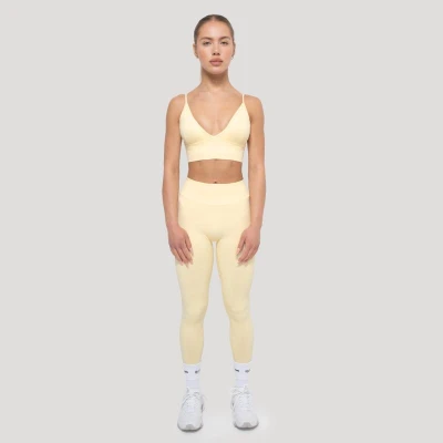 GymBeam Dámské Legíny Luma Butter Yellow