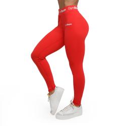 GymBeam Dámské legíny Simple Rouge Red