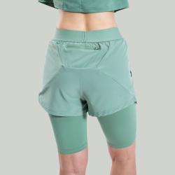STRIX Dámské šortky 2in1 ULTRA Agave