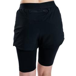 STRIX Dámske šortky 2in1 ULTRA Black