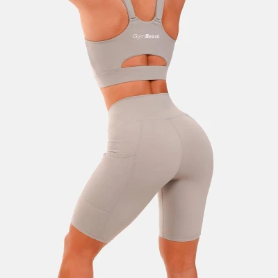 GymBeam Dámské šortky Biker grey