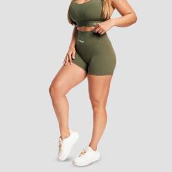 GymBeam Dámské šortky Combat Olive Grey