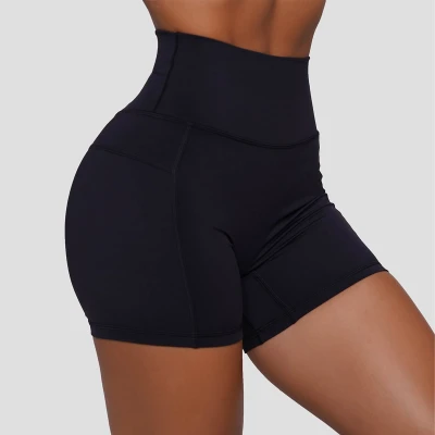 GymBeam FIT Black dámské šortky