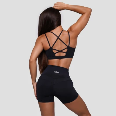 GymBeam FIT Black dámské šortky