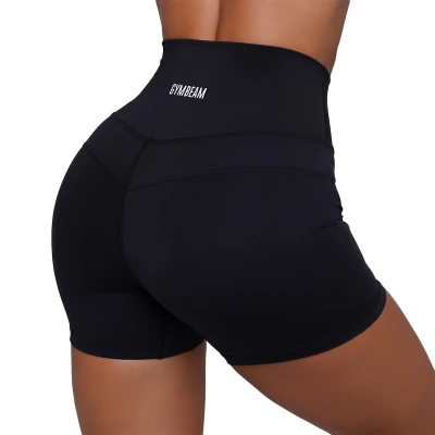 GymBeam FIT Black dámské šortky
