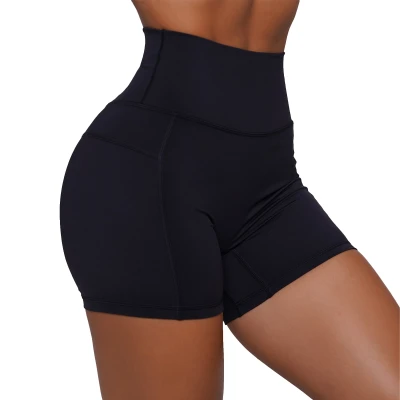 GymBeam FIT Black dámské šortky