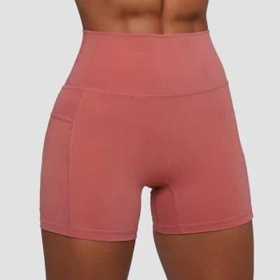 GymBeam Dámské šortky FIT Salmon