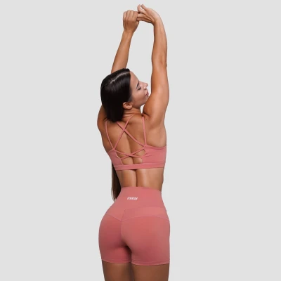 GymBeam Dámské šortky FIT Salmon