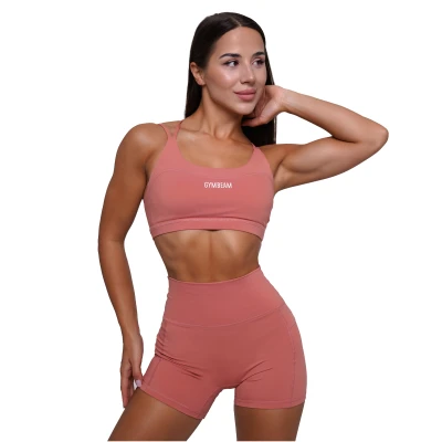 GymBeam Dámské šortky FIT Salmon