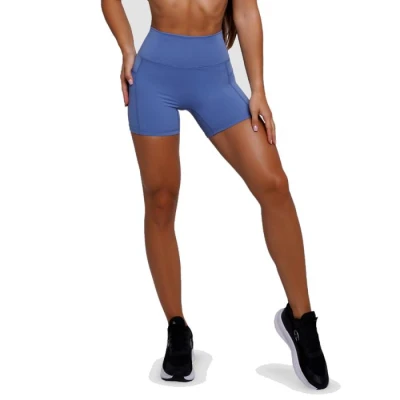 GymBeam Dámské šortky FIT Steel Blue GymBeam Dámské šortky FIT Steel Blue