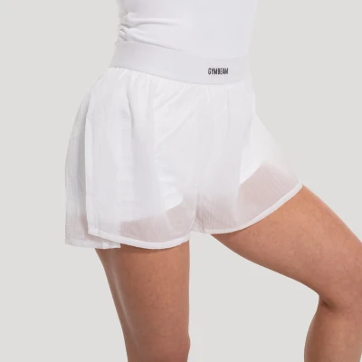 GymBeam Dámské šortky Flow White
