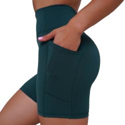 GymBeam Dámské šortky Ignite Dark Green