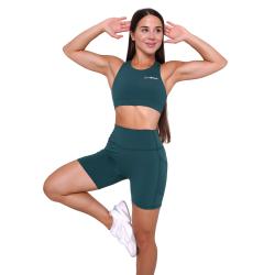 GymBeam Dámské šortky Ignite Dark Green