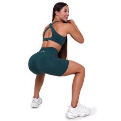 GymBeam Dámské šortky Ignite Dark Green