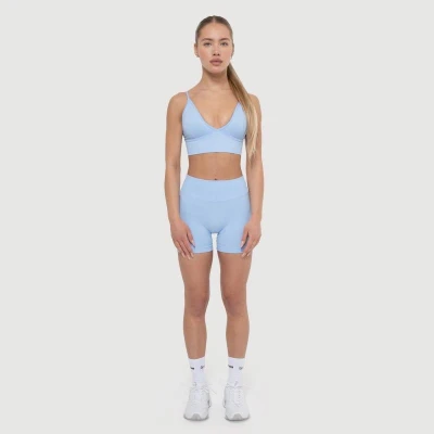 GymBeam Dámské šortky Luma Baby Blue