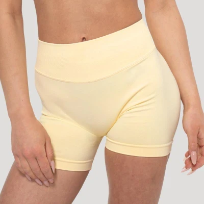 GymBeam Dámské šortky Luma Butter Yellow