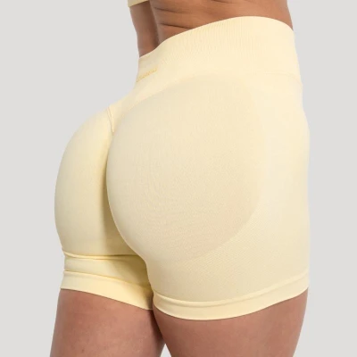 GymBeam Dámské šortky Luma Butter Yellow