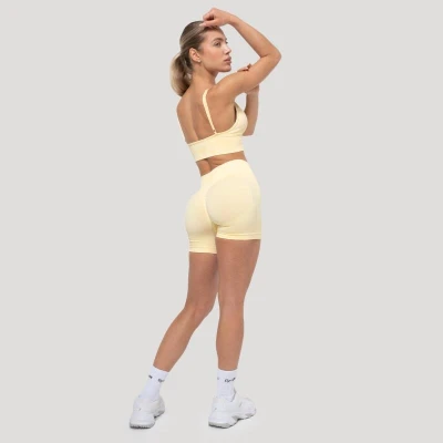 GymBeam Dámské šortky Luma Butter Yellow