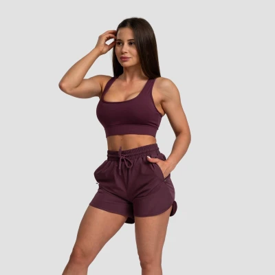 GymBeam Dámské šortky TRN Eggplant