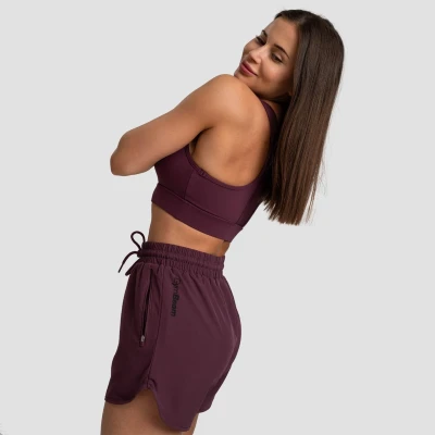 GymBeam Dámské šortky TRN Eggplant