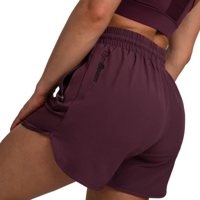 GymBeam Dámské šortky TRN Eggplant