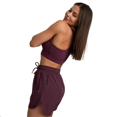GymBeam Dámské šortky TRN Eggplant