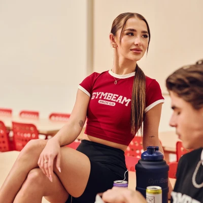 GymBeam Dámské šortky Varsity Black