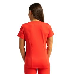 GymBeam Dámské sportovní tričko Limitless Hot Red