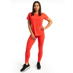 GymBeam Dámské sportovní tričko Limitless Hot Red
