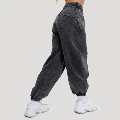 GymBeam Dámské tepláky Abyss Charcoal