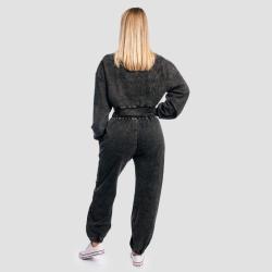 GymBeam Dámské tepláky Aura Washed Black