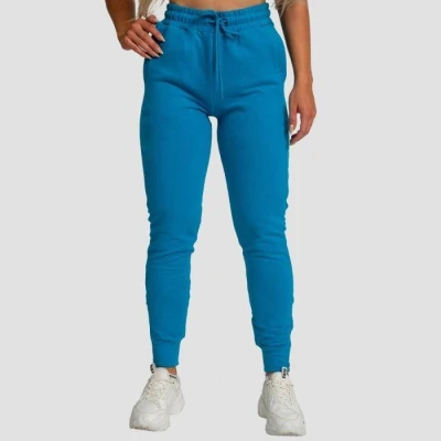 GymBeam Dámské tepláky Limitless Aquamarine POUZE S - aquamarine (VÝPRODEJ)