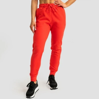 GymBeam Dámské tepláky Limitless Hot Red