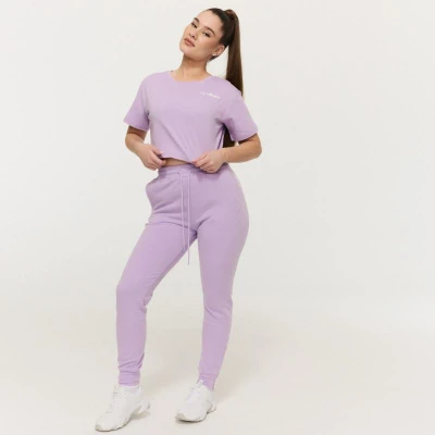 GymBeam Dámské tepláky Limitless Lavender