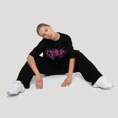 GymBeam Dámské tepláky Thorn Black