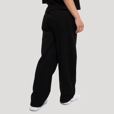 GymBeam Dámské tepláky Thorn Black POUZE S (VÝPRODEJ)