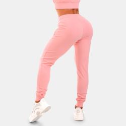 GymBeam Dámské tepláky TRN pink