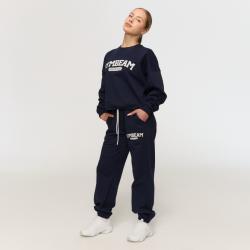 GymBeam Dámske tepláky Varsity Blue