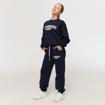 GymBeam Dámské tepláky Varsity Blue