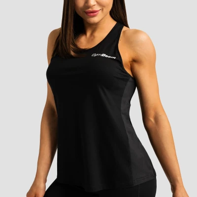 GymBeam Limitless Black dámské tílko