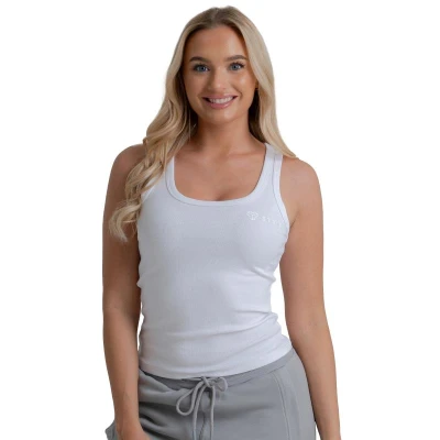 GymBeam Dámské tílko Ribbed White - STRIX