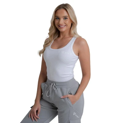 GymBeam Dámské tílko Ribbed White - STRIX