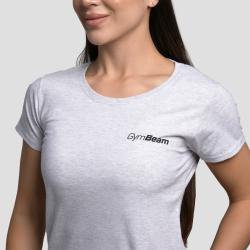 GymBeam Dámske tričko Basic Heather Grey