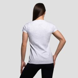 GymBeam Dámske tričko Basic Heather Grey
